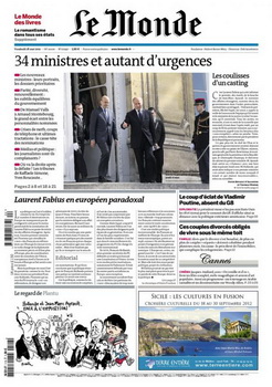 Le Monde et Supplément Livres Vendredi 18 Mai 2012  Mediafire